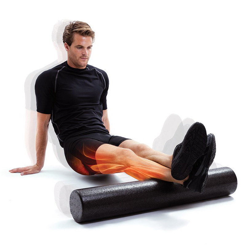 肌肉放松按摩轴实心圆柱形滚轮瑜伽柱 腿部运动缓解酸痛经络滚背