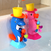 Baby children's bath toys bathroom bathtub beach water bathing spray duck big yellow duck dolphins