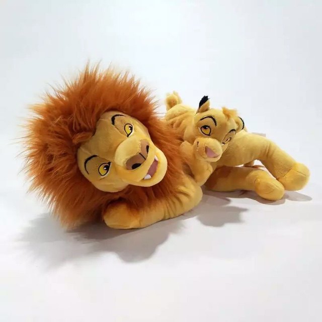 狮子王the lion king辛巴父子simba公仔毛绒玩具卡通娃娃玩偶礼物
