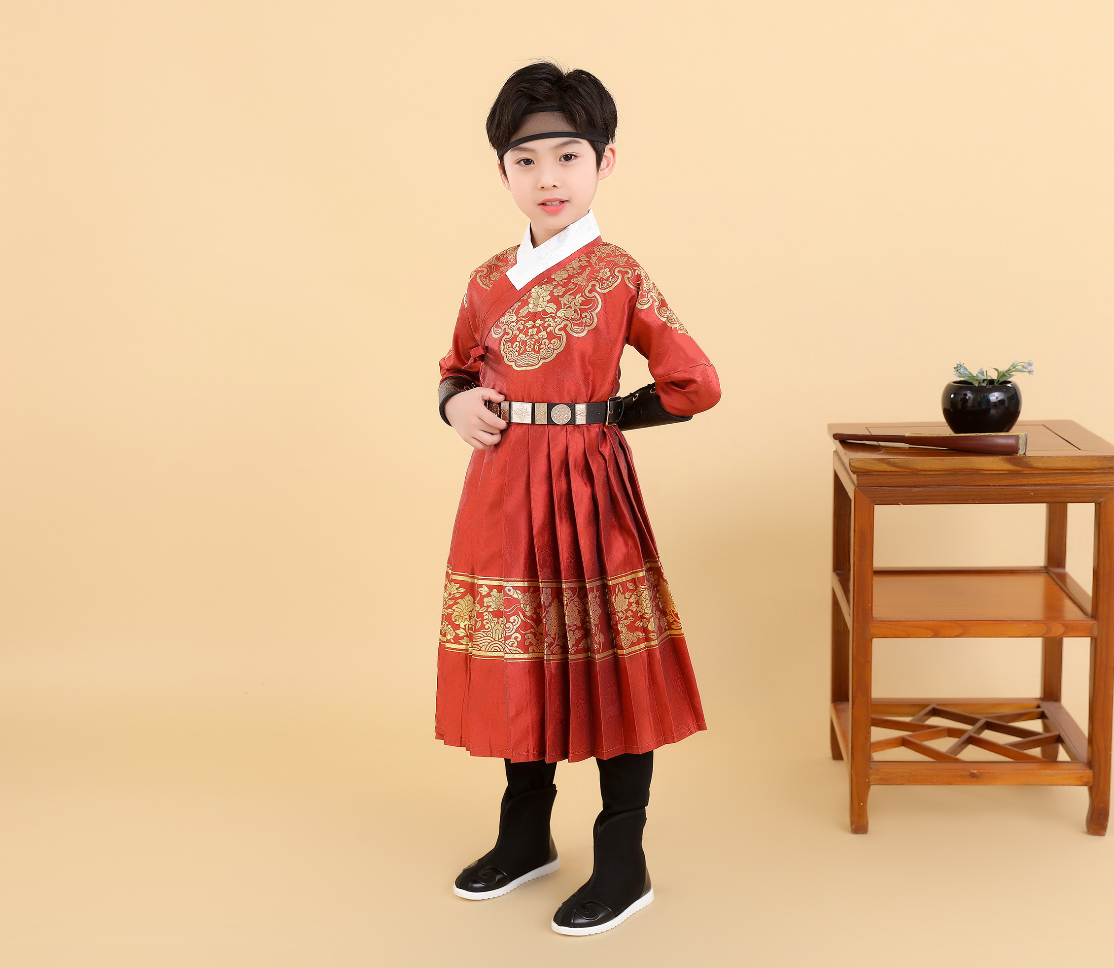 汉服女童飞鱼服