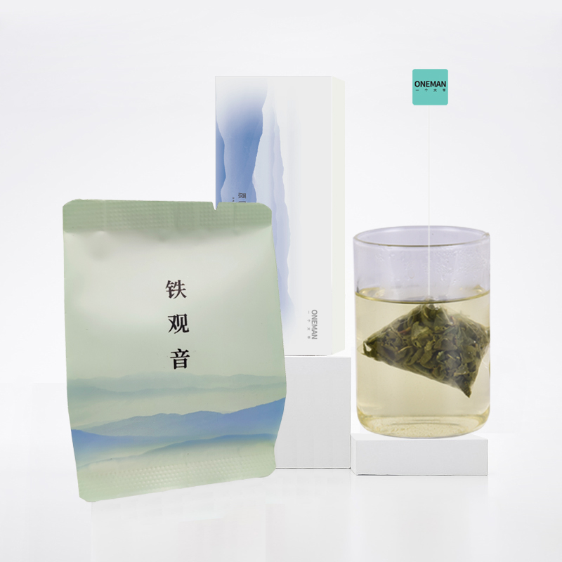 铁观音清香型茶包乌龙茶袋泡茶一个大爷酒店ONEMAN大福喜茶业