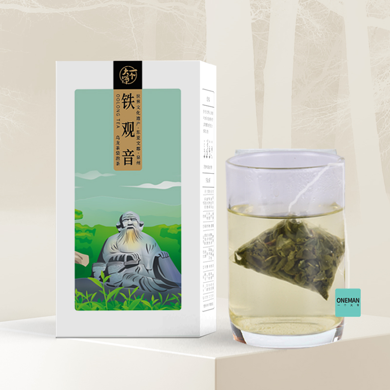 铁观音清香型袋泡茶30包乌龙茶茶包一个大爷酒店定制ONEMAN大福喜