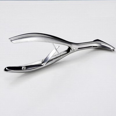 不锈钢钳式喇叭口式筒式圆口斜口肛用镜扩张器窥器肛门扩张器鼻镜