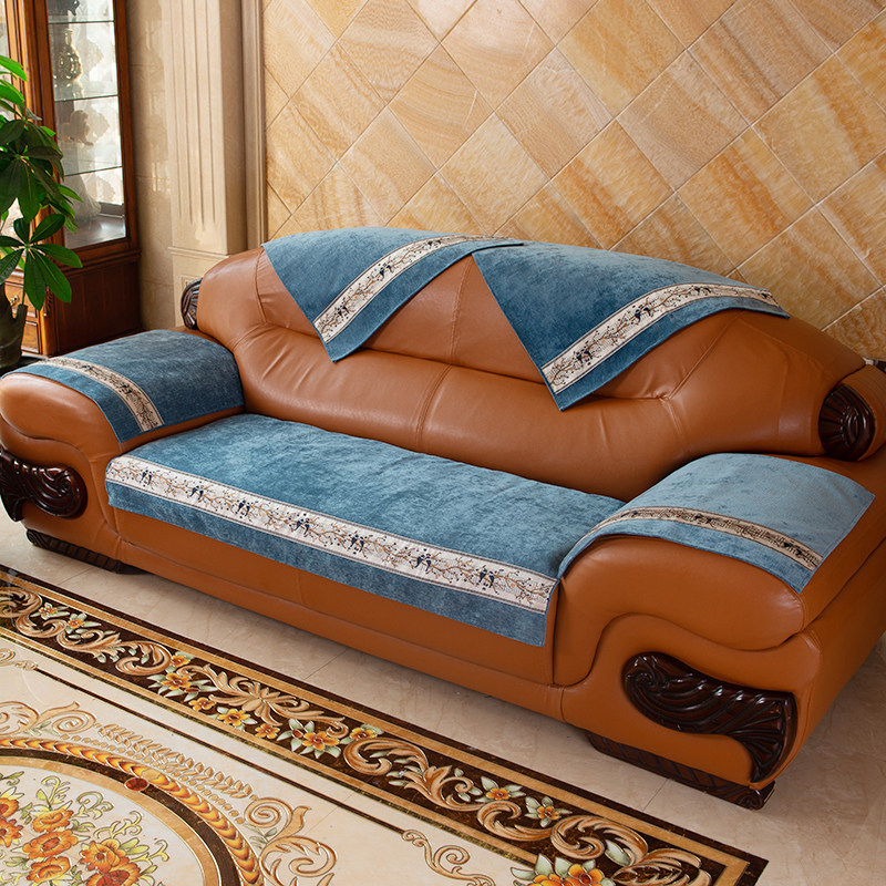 一折老式沙发套123组合沙发垫