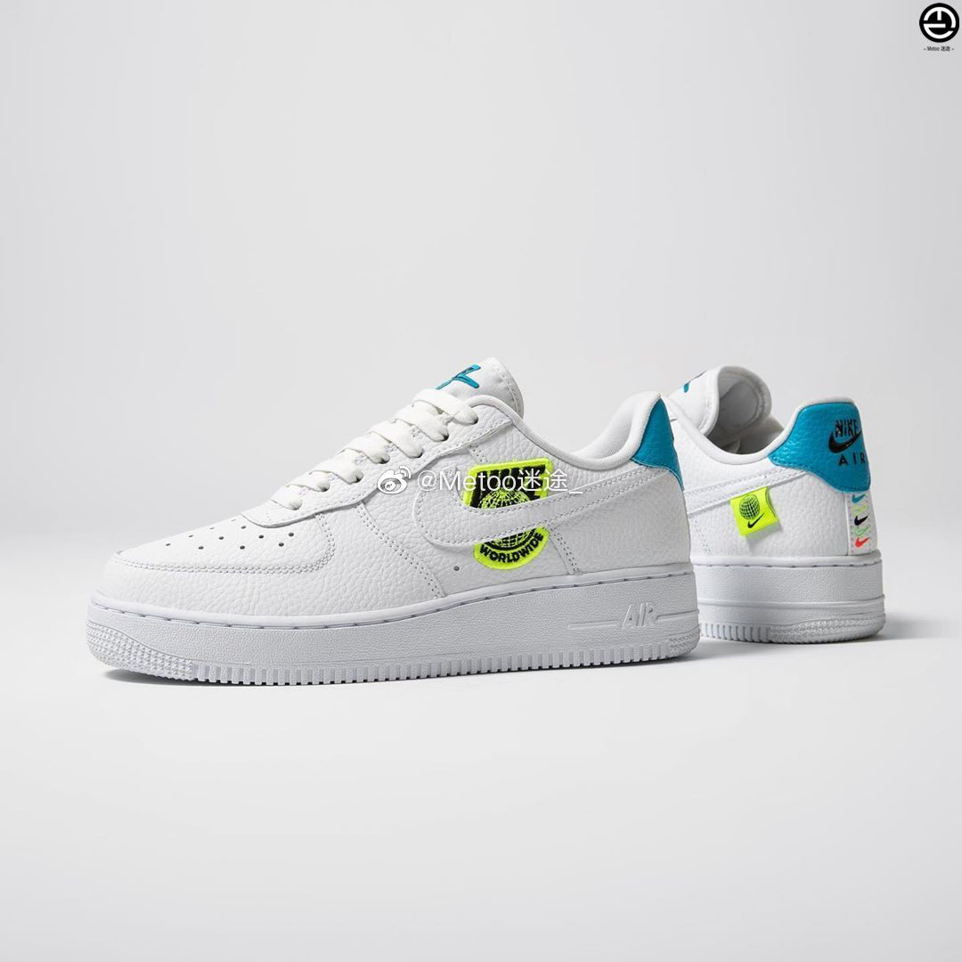 nike耐克airforce107女子金链条纯白空军一号板鞋dd1525