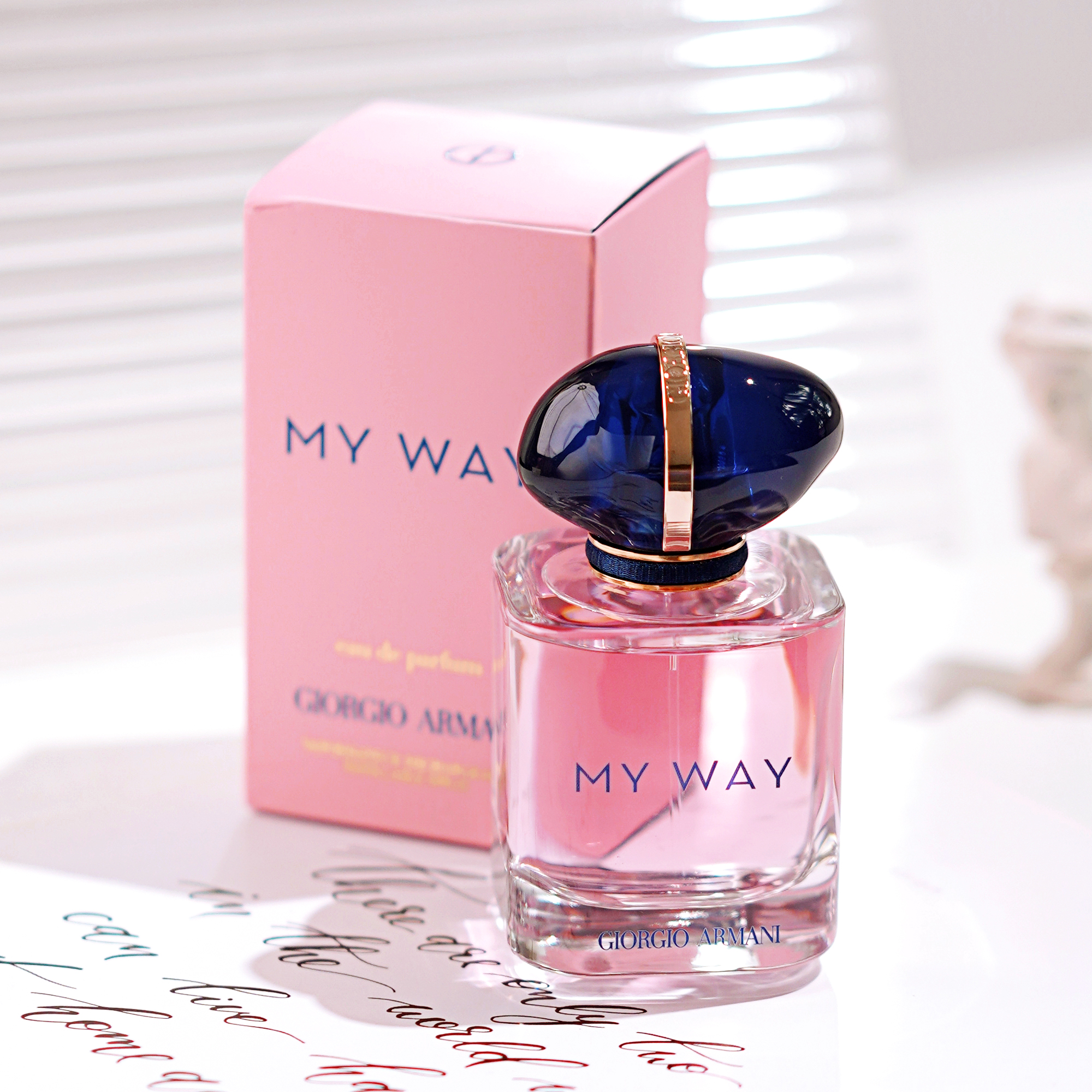 520礼物~armani阿玛尼my way自我无界香水女士浓香edp 50ml 清新