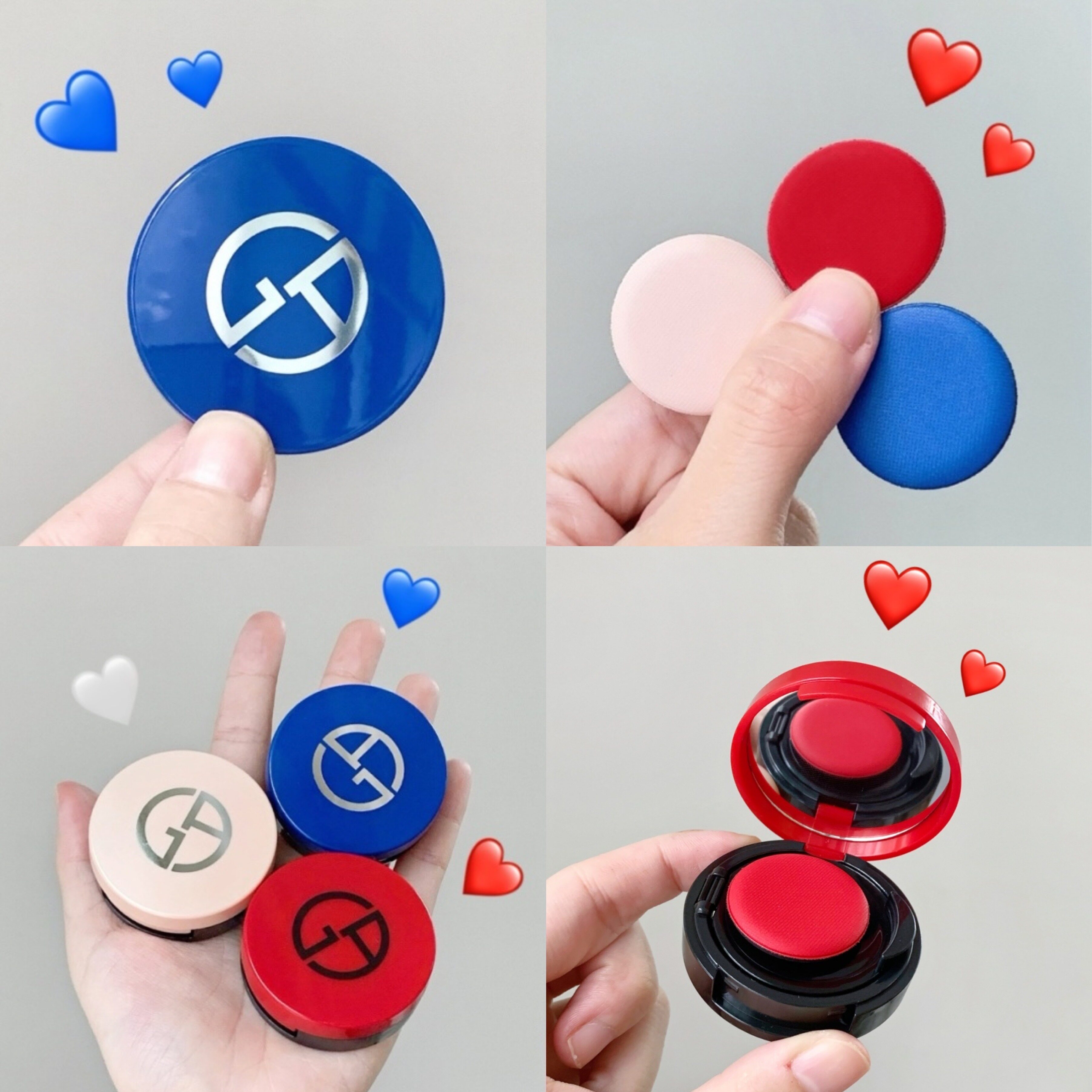 阿玛尼气垫bb粉底1.7g迷你mini小样精华粉底液bb霜