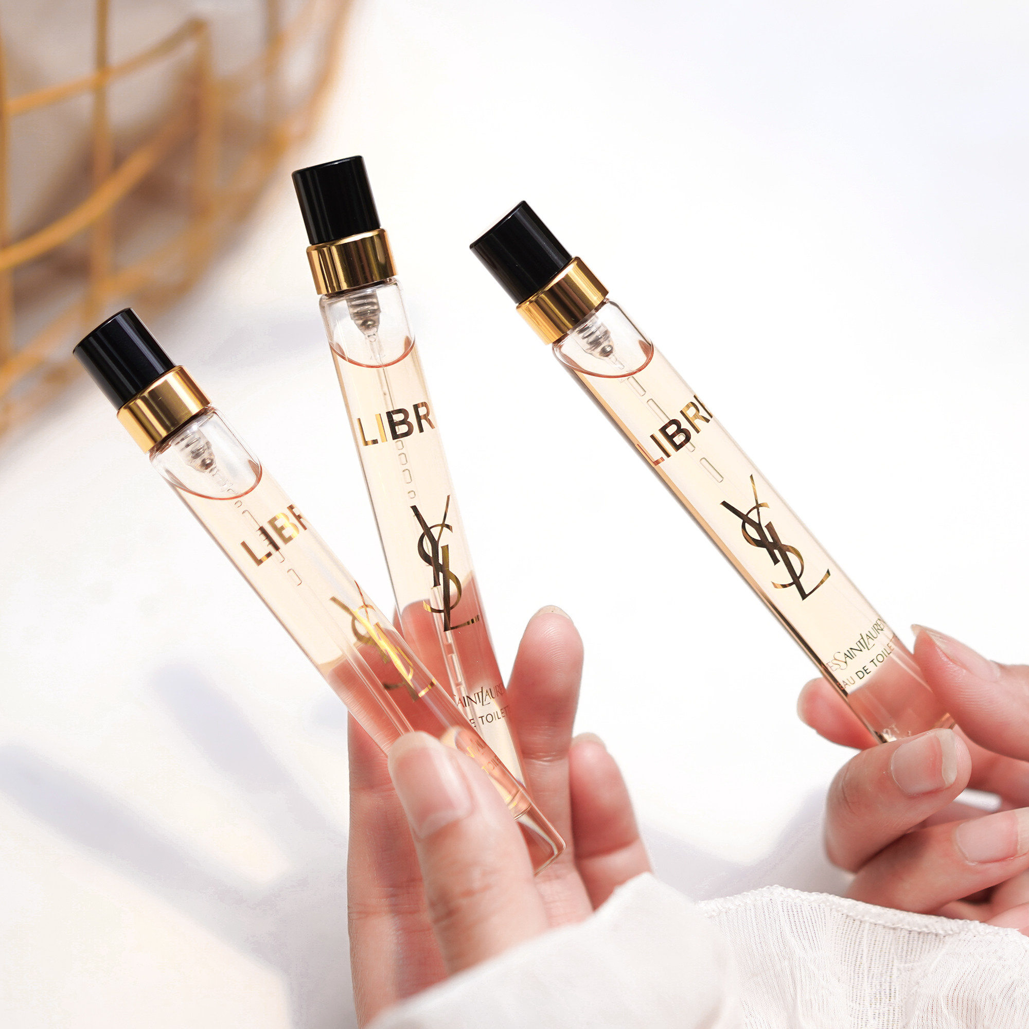 ysl/圣罗兰 自由之水小样 edt淡香10ml喷头 持久留香 清新
