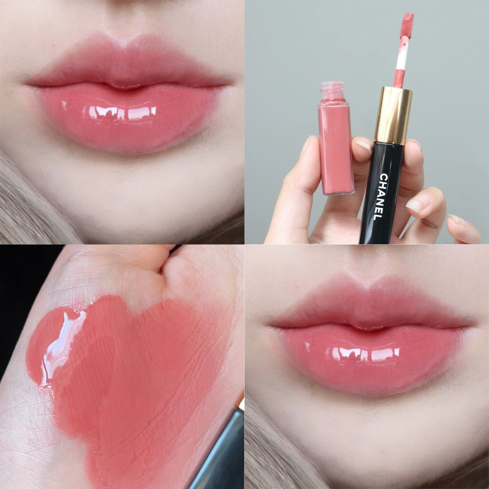 chanel香奈儿新款双头唇釉唇蜜哑光镜面40 49 60154 182 119 166