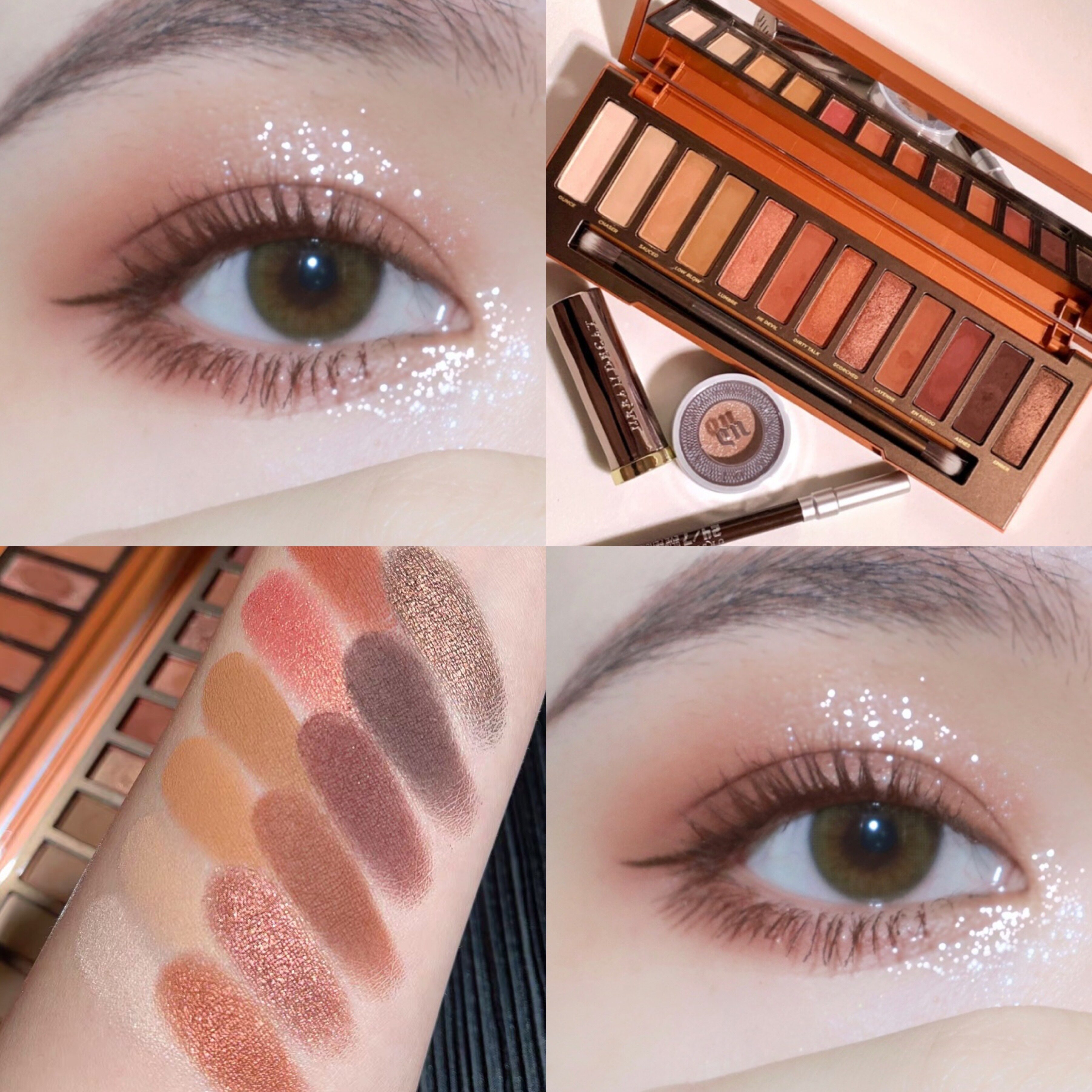 urban decay衰败城市ud heat南瓜盘reloaded眼影盘 牛郎色cowboy