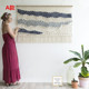 安静|北欧波西米亚风纯手工编织ins装饰客厅 卧室 墙壁 创意艺术