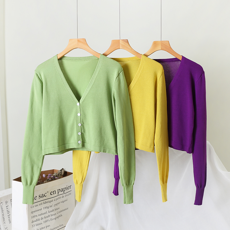 0335 spring and autumn Shawl coat chic Retro green Long sleeve have cash less than that is registered in the accounts Navel sweaters Cardiganin the Women's clothing/Boutique , Wool sweater category - from Buy2taobao.com to provide professional Taobao agent buy service