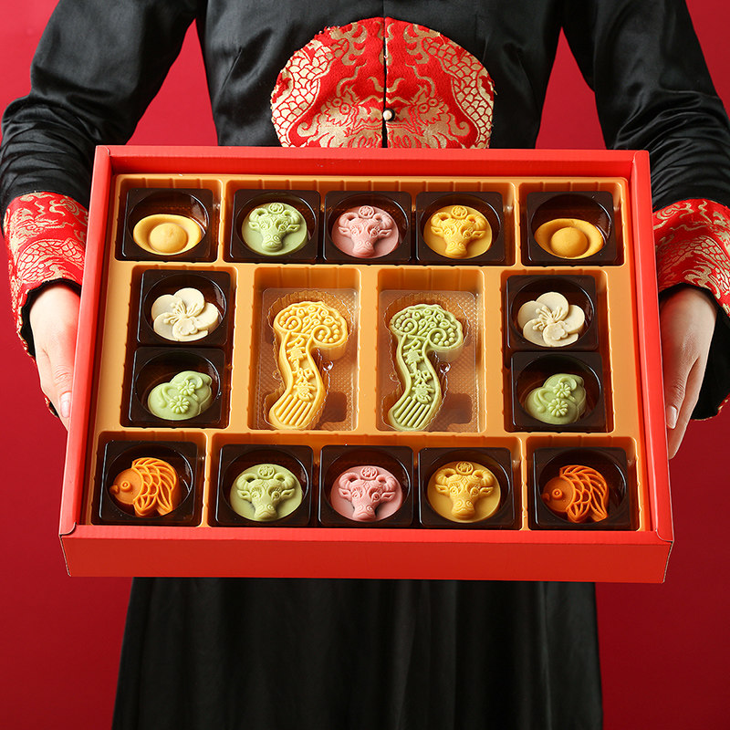 御茶膳房糕点礼盒装送礼长辈传统中式点心高档礼品北京特产零食品