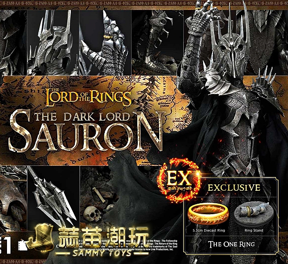 prime1studiopmlotr0114指环王魔戒黑暗魔君索伦雕像