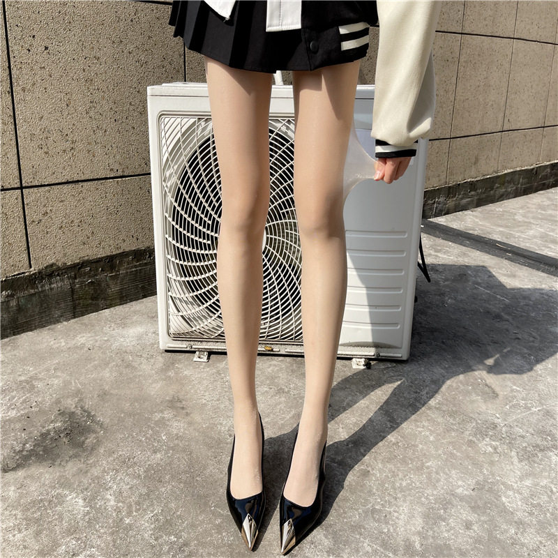 turan 网红珠光袜亮晶晶闪光丝袜超薄性感开裆薄款防勾丝连裤袜