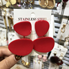 2019 new pattern European style Net Red Same item personality fashion Acrylic Earrings gules Ear Studs Exaggeration Ear jewelry 2019 new pattern European style Net Red Same item personality fashion Acrylic Earrings gules Ear Studs Exaggeration Ear jewelry