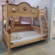 全实木高低床上下床框架结构两层儿童床简约子母床环保双层床男孩