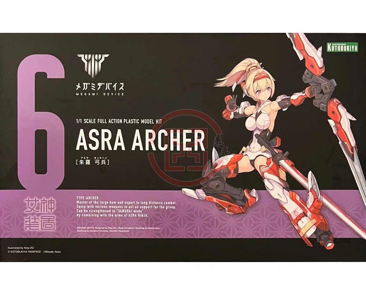 现货日本 寿屋 kp432 女神装置6 朱罗弓兵 megami device  asra