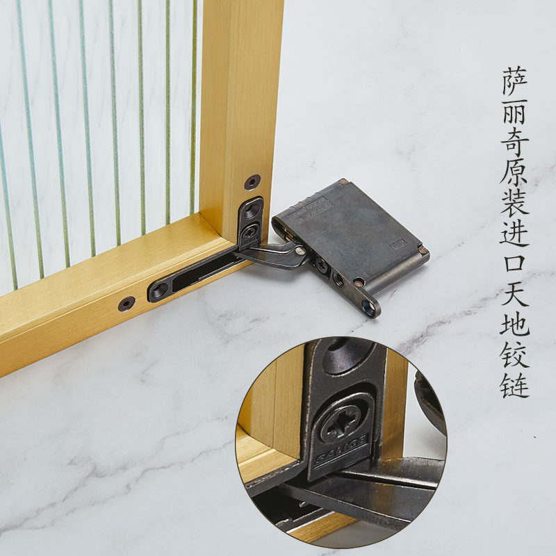 salice萨丽奇air正品原装进口天地铰链25kg铝框门木门阻尼门铰