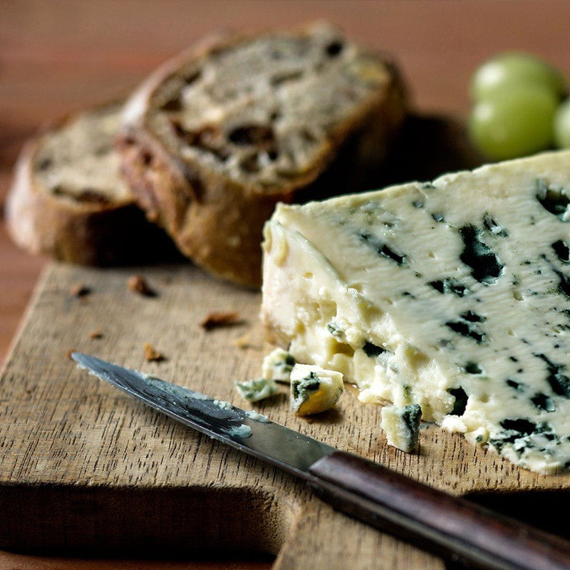 法国roquefort aop洛克福尔蓝纹干酪营养新鲜奶酪blue cheese