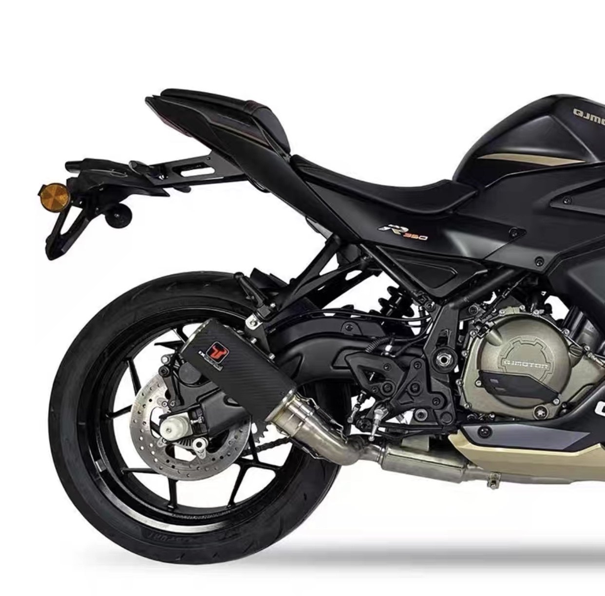 赛350摩托车价格改装亿西尔排气管改装配件