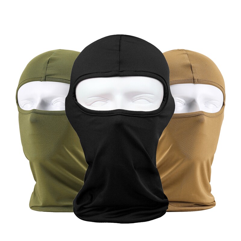 脸基尼头套游泳防晒面罩防紫外线头罩男女户外骑行头套弹力泳帽