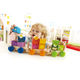 Hape奇幻小火车2-6岁模型儿童宝宝木制积木拆组装男孩益智力玩具