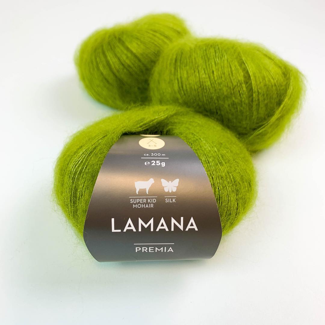 LAMANA PREMIA 德国进口真丝马海毛 围巾毛衣开衫毛线 25克300米在类目 服饰配件/皮带/帽子/围巾, DIY编织材料包中 - 来自Buy2taobao.com提供专业的淘宝代购服务