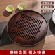 茶盘家用2025新款小型竹制储水式茶台茶具干泡台沥水托盘圆形茶海