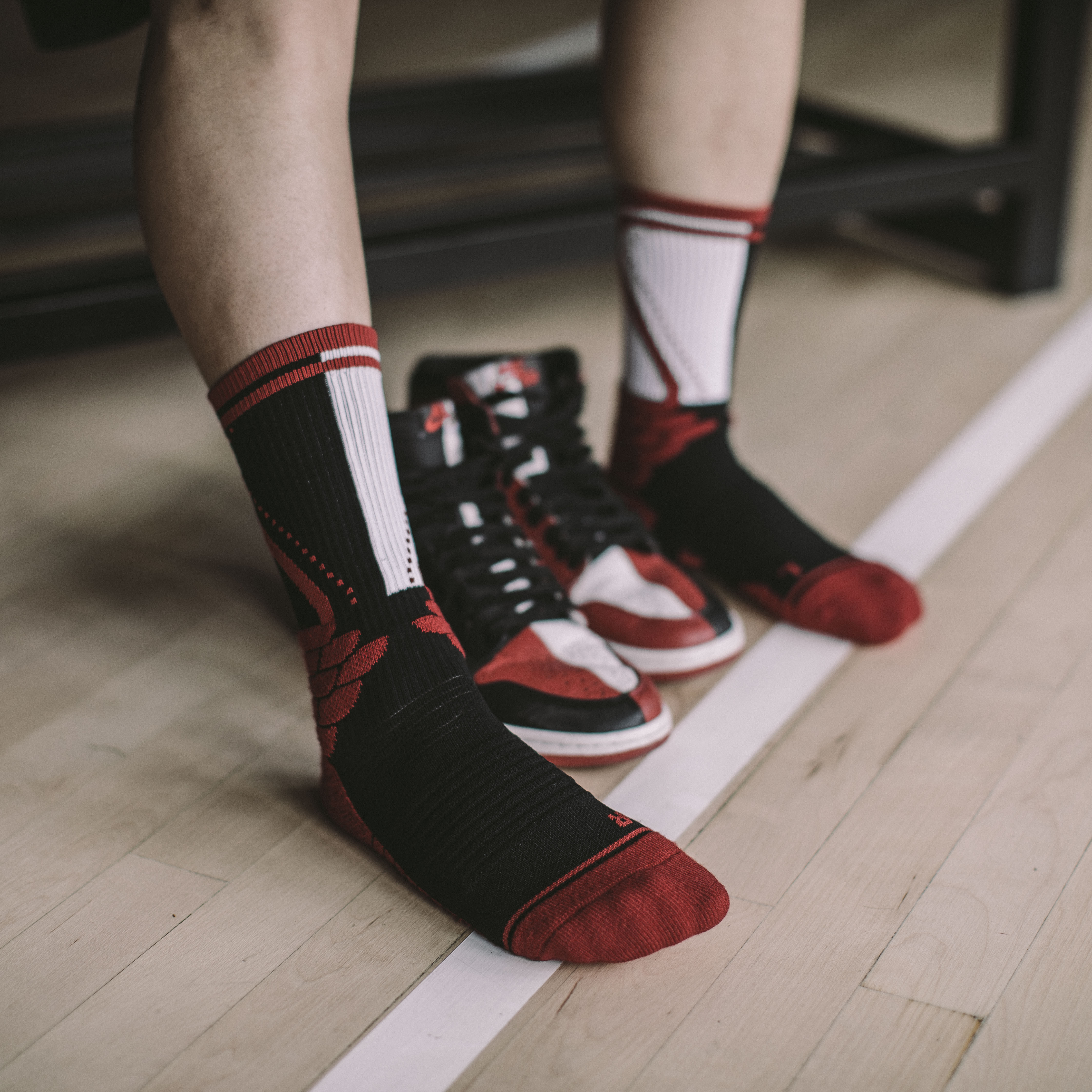 infint 搭配aj1高筒精英袜训练运动袜子专业篮球球袜潮袜男叶天哥