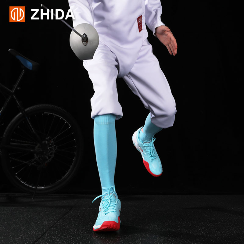 ZHIDA制达 专业加长薄款成人儿童击剑袜男童透气防滑比赛级训练袜