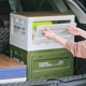 木盖车载收纳箱后备箱户外露营可折叠汽车尾箱储物箱整理盒大容量