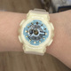 卡西欧手表BABY-G BA-110SC-7A/2A/4A/BE/RG/110LS 电子女士腕表
