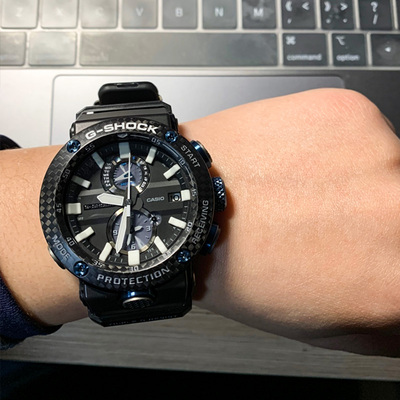 卡西欧手表g-shockgwr-b1000-1a1太阳能航空电波蓝牙男士腕表日韩腕表