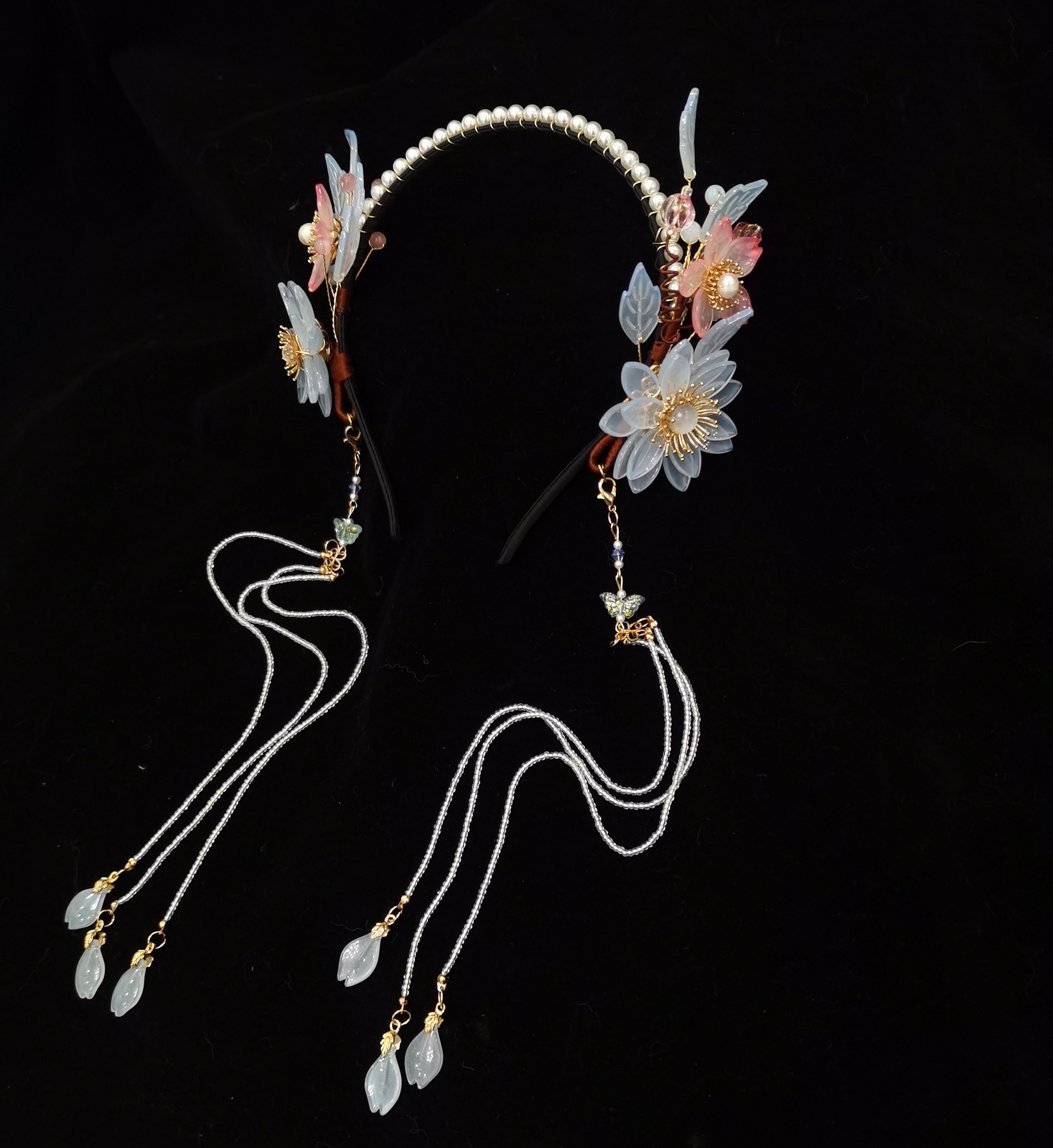 头饰古风流苏发箍优惠券爱比价妈妈