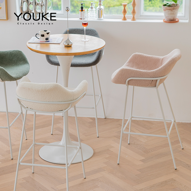 Northern Europe Iron art The bar chair Simplicity backrest Bar chair originality Soft roll Bar chair modern Highchairs Bar stoolsin the Residential furniture , Class Seats , Chairs , 家用高脚椅 category - from Buy2taobao.com to provide professional Taobao agent buy service