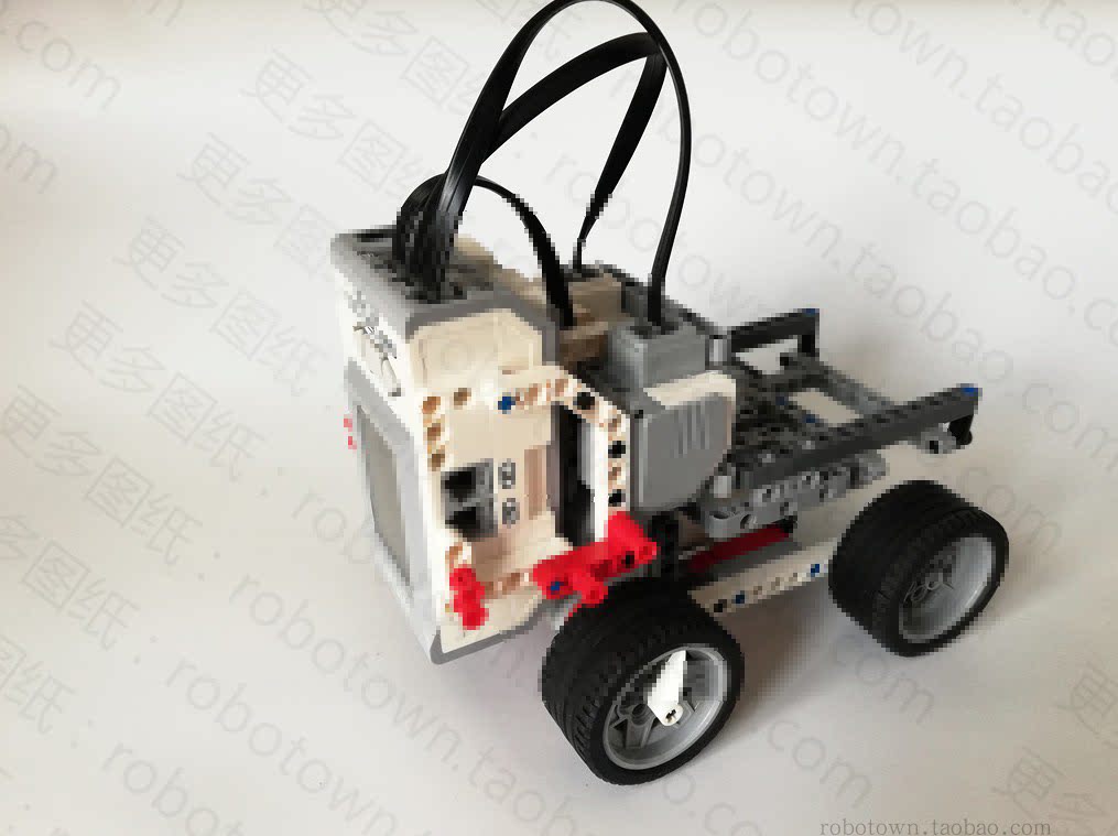 ev5ev6机器人创意图纸翻斗车编程搭建指南教参