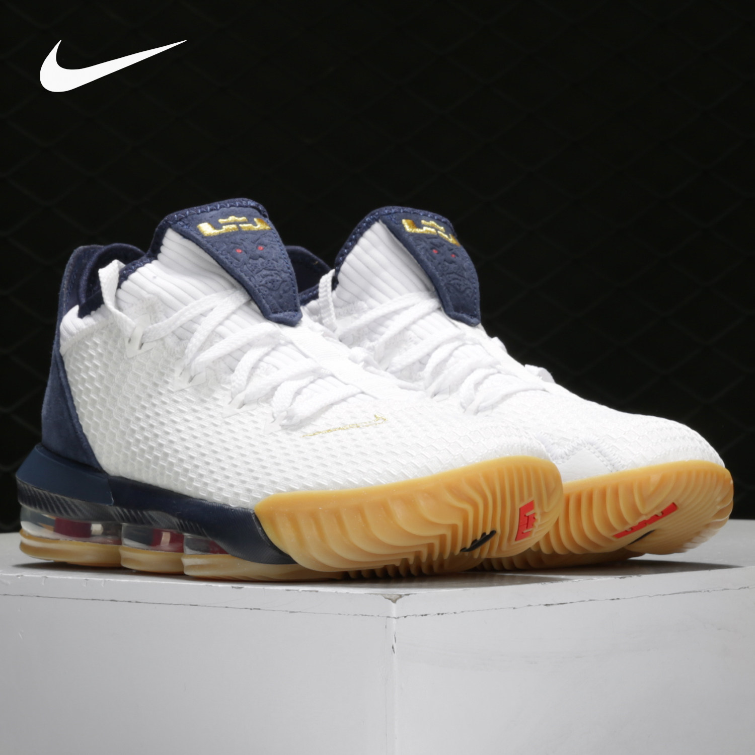 nike/耐克正品 lebron lbj16巴斯光年黑金詹姆斯16篮球鞋  ci2669