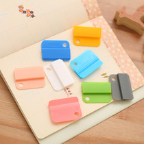 巨门gimen 文具索引夹 糖果色随心夹 可爱小清新 创意文具票夹 试卷夹标签 活页分类 书签 可书写标识