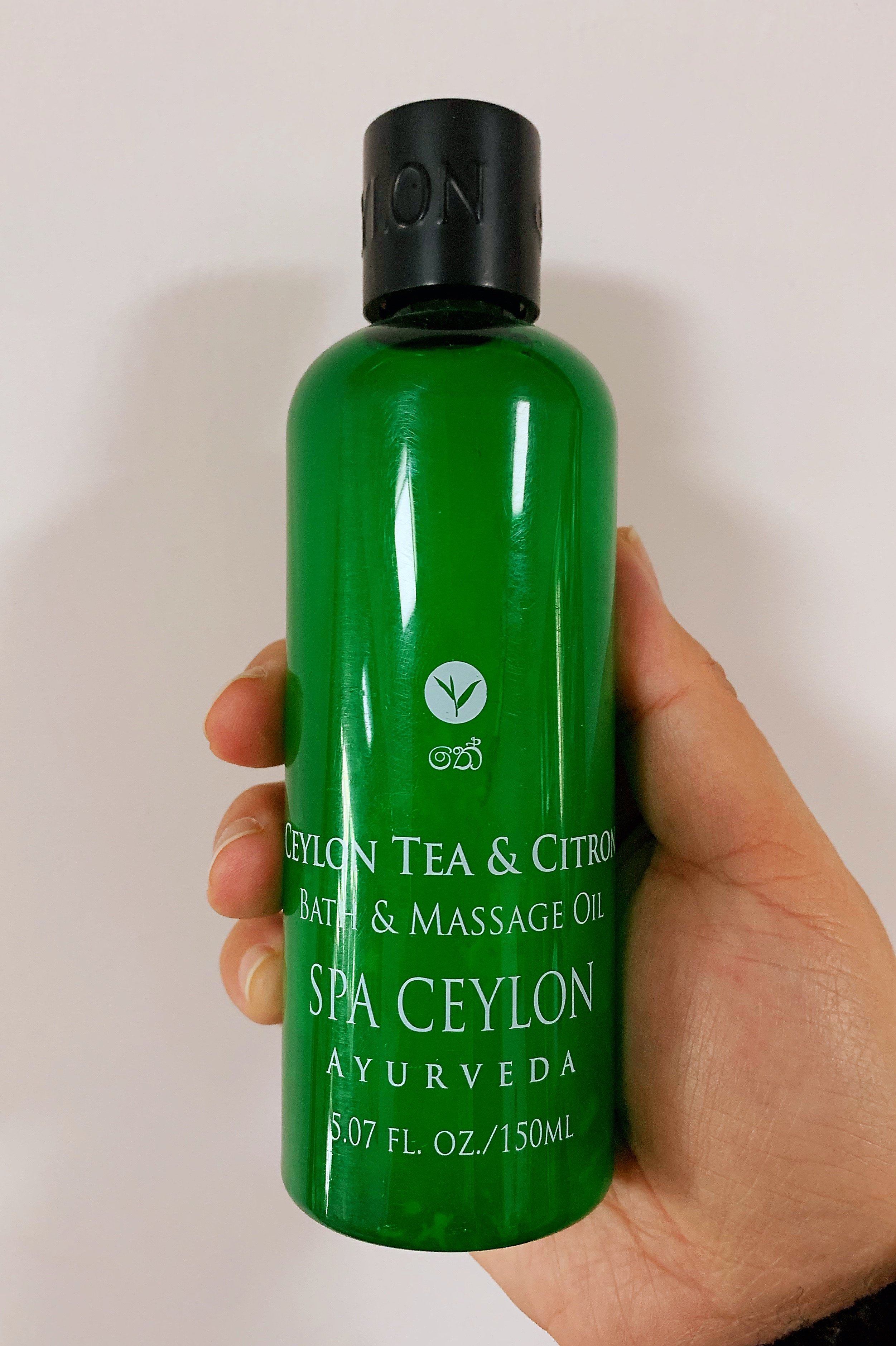 斯里兰卡 spa ceylon 锡兰茶&柠檬 沐浴&按摩油 纯天然植物