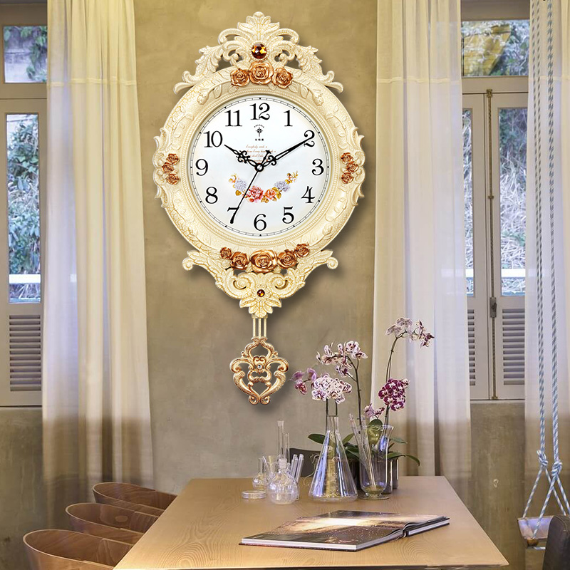 Polaris European style clocks and watches originality Wall clock swing fashion personality Pocket Watch Mute a living room Clock Quartz householdin the Home Daily , Bell , Wall clock category - from Buy2taobao.com to provide professional Taobao agent buy service