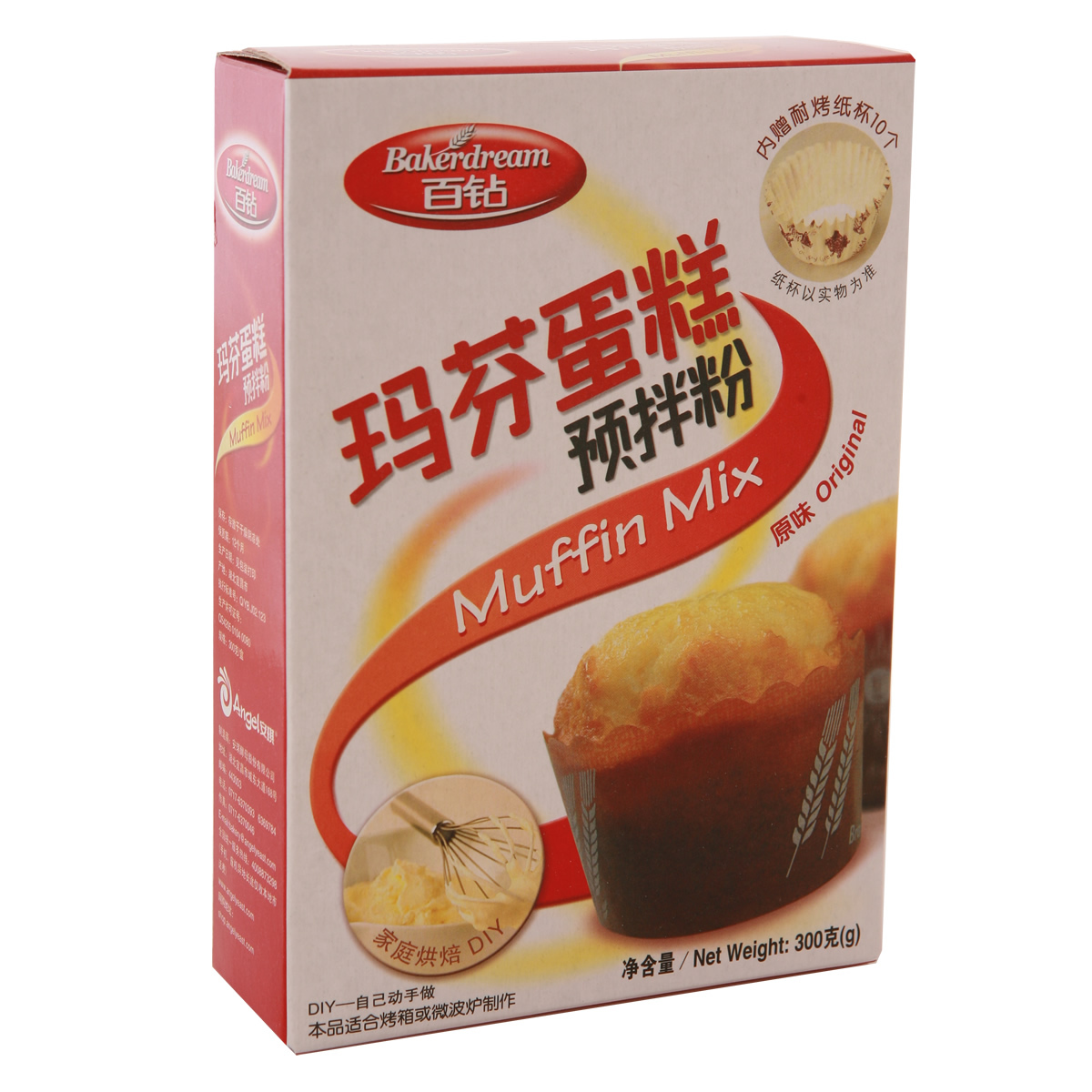 安琪 百鑽瑪芬蛋糕預拌粉 烤箱蛋糕DIY 麥芬做蛋糕原料 原味300g在類目 糧油米麪/南北乾貨/調味品, 烘焙原料/輔料/食品添加劑-新, 烘培原料, 預拌粉中 - 來自Buy2taobao.com提供專業的淘寶代購服務