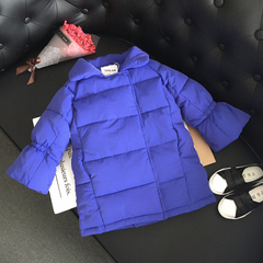 韩国童装2016冬装新款女童韩范面包服儿童棉服棉袄加厚短款外套