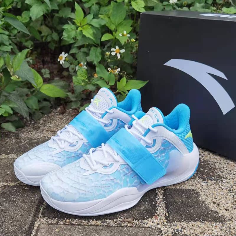 安踏kt水花四代4代2022夏季低帮减震实战透气氮科技官方男篮球鞋