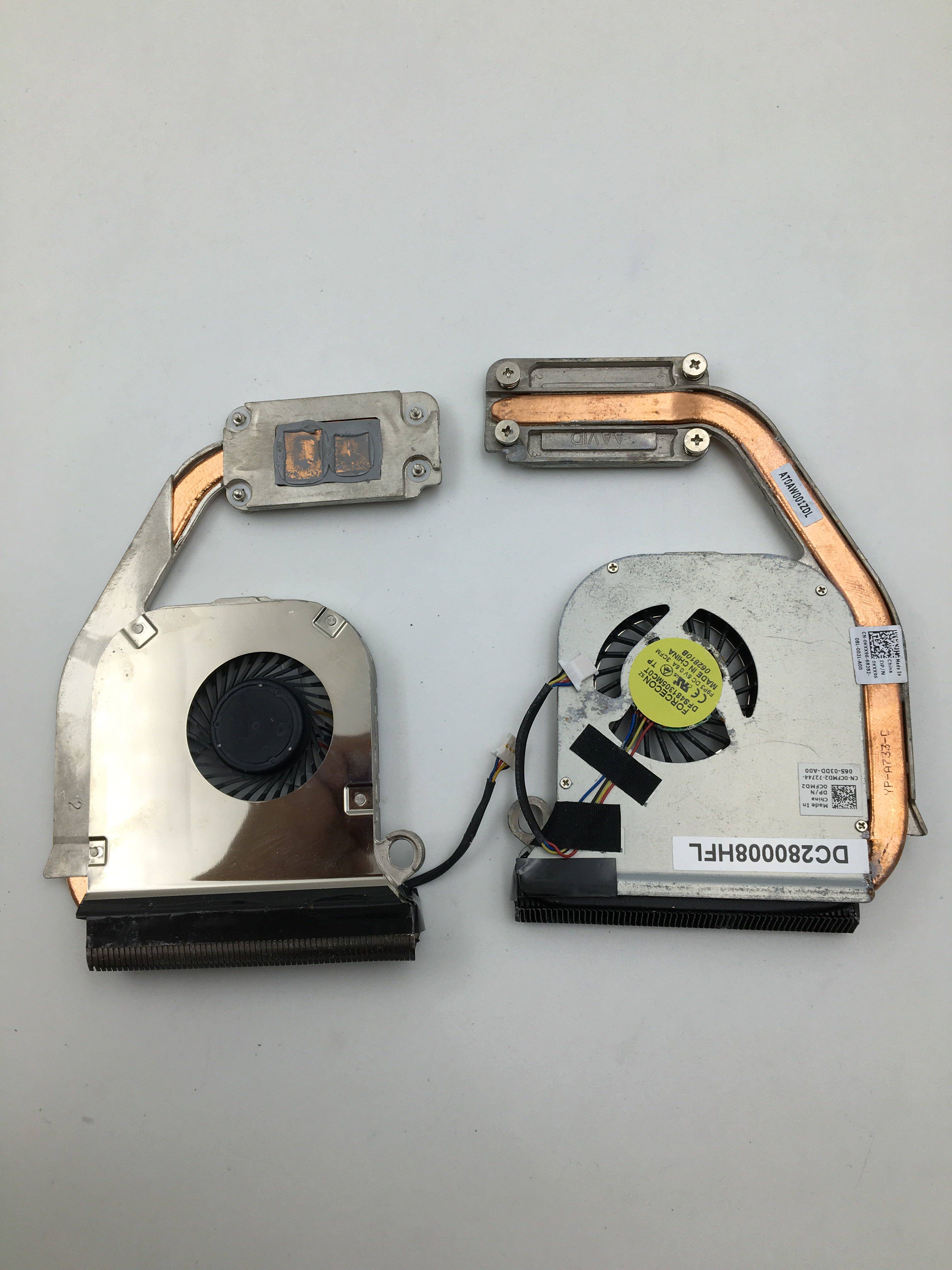 dell/戴尔 e6320 风扇 散热片 散热器 0nv12r at0fn006zsl