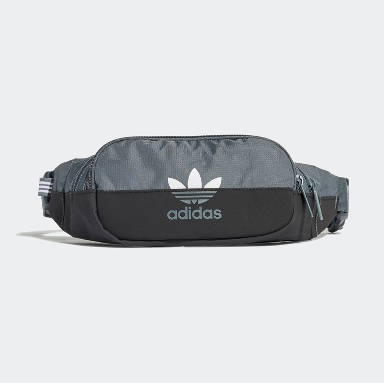 adidas阿迪达斯三叶草 SLICED WAISTBAG 男女运动包 GN5457