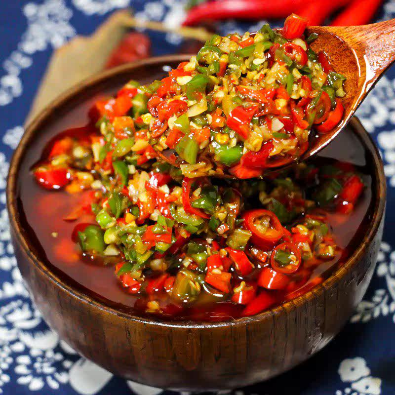 麻辣传奇品牌中辣蒜蓉双椒酱280g*2瓶辣椒酱下饭拌面夹馒头烧椒酱