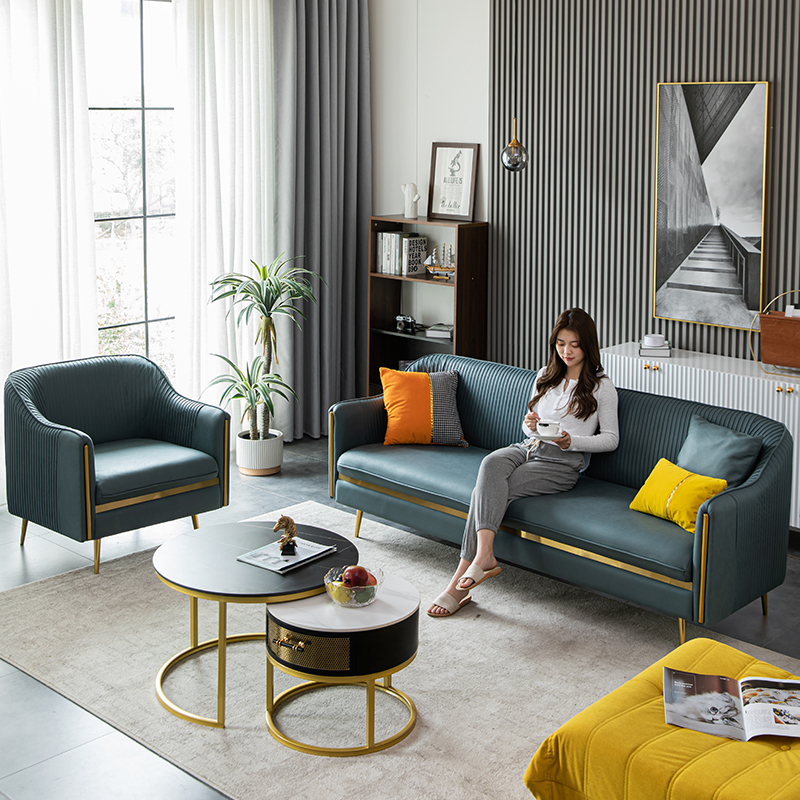 Northern Europe Light extravagance a living room Three sofa modern Simplicity Small apartment home decoration design collocation tea table combination suitin the Residential furniture , Furniture , Living Room Furniture , Sofa+Tea table category - from Buy2taobao.com to provide professional Taobao agent buy service