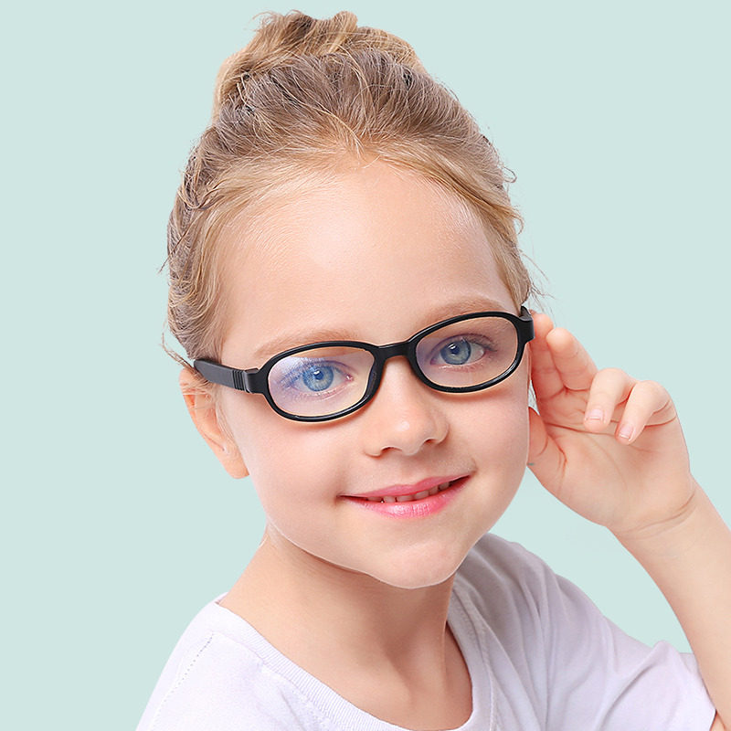 儿童防蓝光辐射眼镜看电视手机游戏平光镜男女近视保护眼睛护目镜