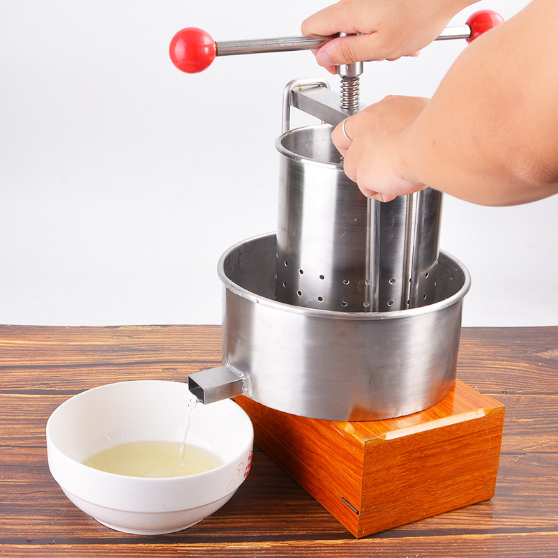 商用手动脱水机榨汁器大号不锈钢按压式挤水器拧干神器菜饺子馅压